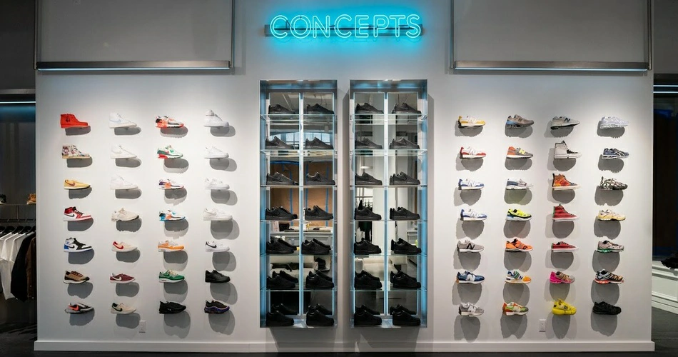 Tiendas de zapatillas en Manhattan, Nueva York - CONCEPTS